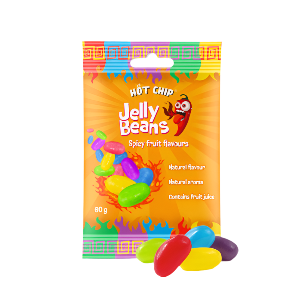 Jelly Beans Spicy Fruit Flavours 60g